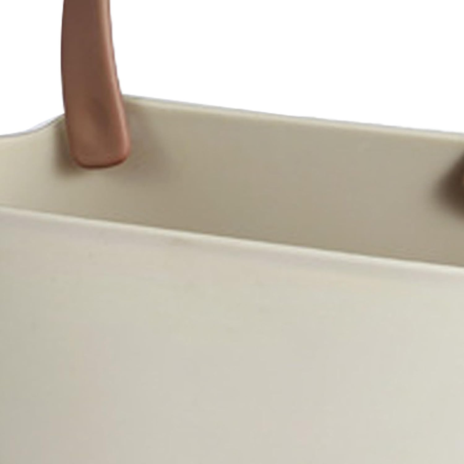 Sink Drain Hanging Basket, TPR Soft Flexible Sink Organizer with Drain Holes Large Capacity for Kitchen Bathroom Sponge Storage (Brown)