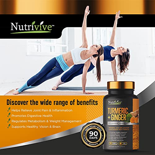 Reviews for Turmeric Ginger Supplements by Nutrivive BestViewsReviews