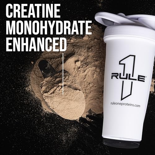 rule 1 mass gainer - high-calorie weight gain formula with 1220 calories 250g complex carb blend 40g all-whey protein per serving 8 servings vanilla crme