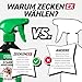 RepellShield® Natürlicher Zeckenschutz - 250ml - Effektives Geraniol Anti Zecken Spray Keine Flecken & Rückstände, Zeckenspray Anti Zecken Mensch, Mittel gegen Zecken im Garten