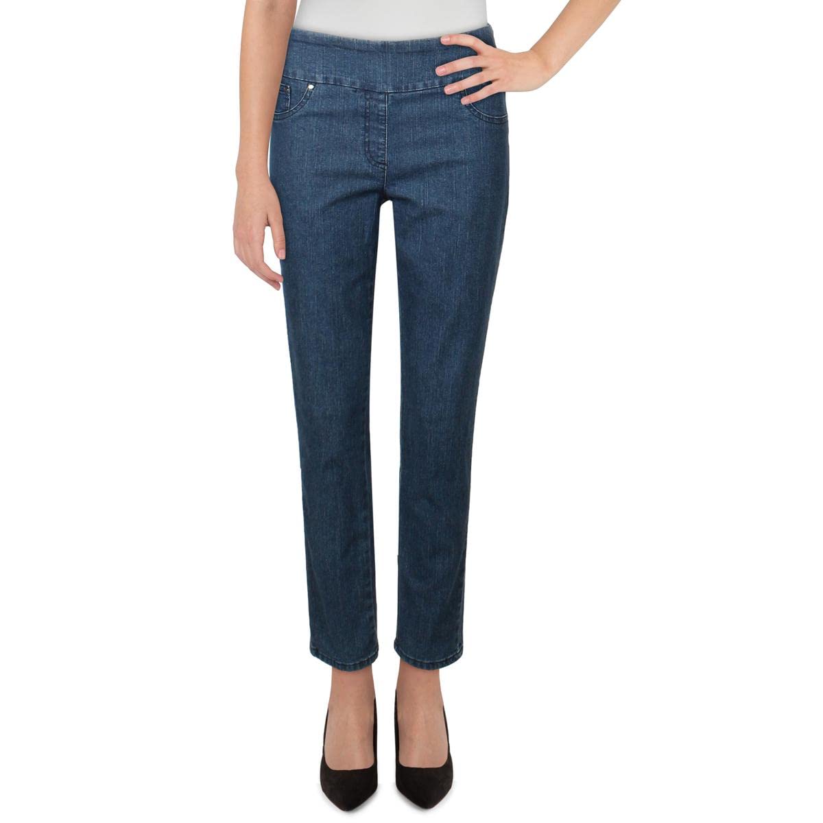 Ruby Rd. Women's Petite Pull-on Extra Stretch Denim Jean