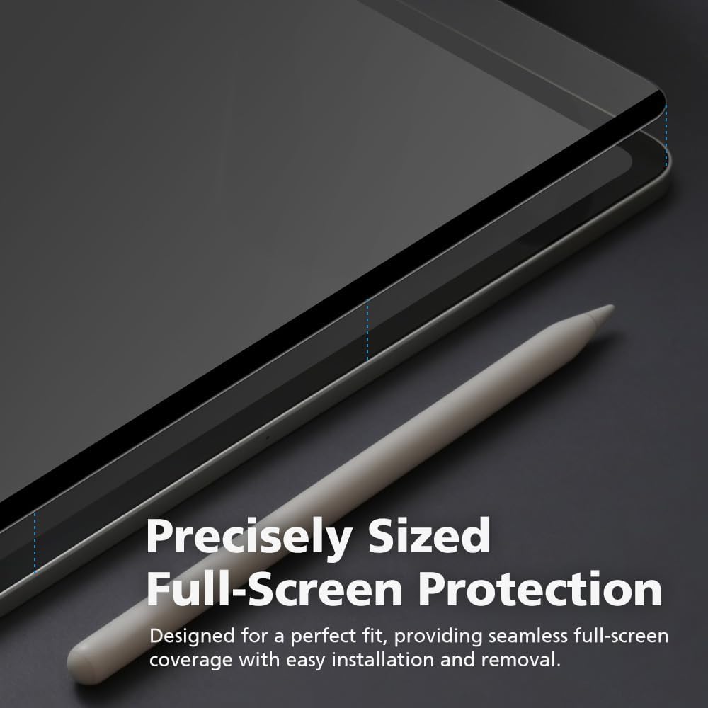 Magnetic & Nano Adsorption 360° 4-Way Privacy Screen Protector for Samsung Galaxy Tab S9 FE / Tab S10 FE 10.9 inch | Detachable, Anti-Spy, Anti-Fingerprint | Works in Both Landscape & Portrait Modes
