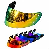 PSLER Visiera per casco infrangibile per Airform Airmada Airframe Pro, oro scuro