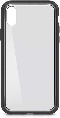 Belkin SheerForce Elite Coque Protection pour iPhone iPhone Rev tement Polycarbonate  Protection Antichute Gris Sid ral