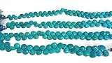Natural Arizona Turquoise Faceted Heart Shape 8"/ 20 cm, 'A' Grade Turquoise Gemstone, Used in Neckl