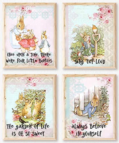 peter rabbit prints for nursery