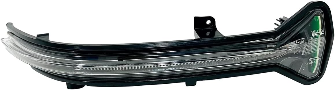 CAMIL Side Door Mirror Turning Signal Indicator Light, Rearview Wing Mirror Blinker Lamp for BMW G30 5 Series/G32 6 Series GT/G11 7 Series/G15 8 Series (Right Passenger Side)