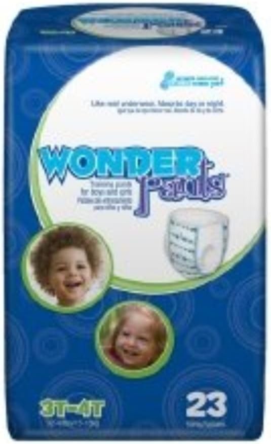 First Quality Youth Training Pants WonderPants Pull On Large Disposable (#WP8001/1, Sold Per Case)