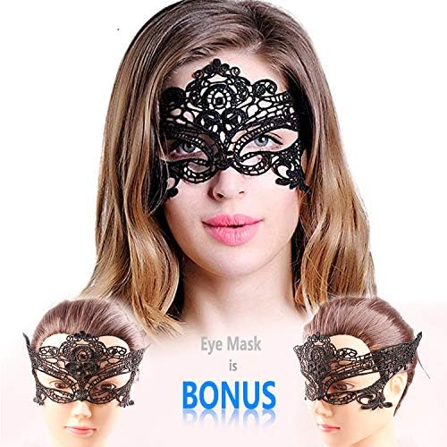 Black Lace Necklace and Earrings Set, Gothic Lolita Red Pendant Choker for a Halloween Costume and Wedding - Image 6