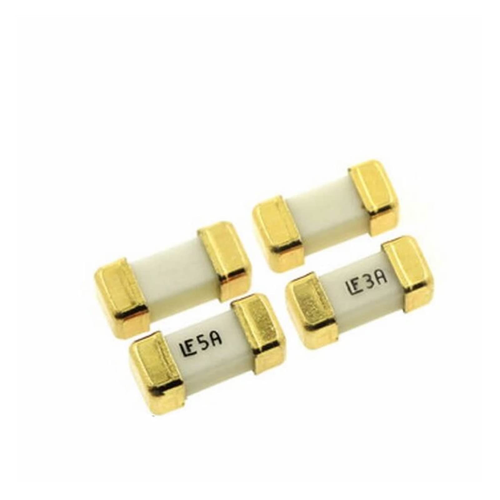 AVSBBYEPS Fuse 10PCS Gold 1808 125V AC 0451 SMD Fast Blow 2A 5A 7A 10A 12A 15A 2410 Ultra-Rapid fuses(10A 10PCS)