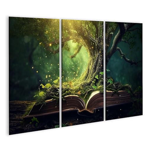 Arbre de la connaissance sur toile islandburner pour créer un salon zen et mystique
