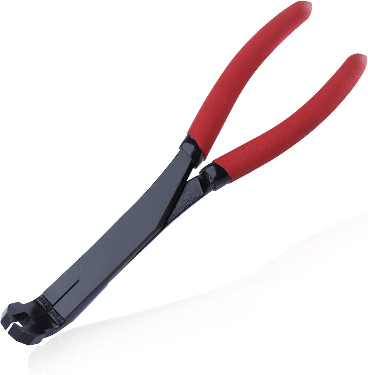 Alicates de anillo elástico para juntas en U en ángulo de 75 grados Alicates para quitar pasadores de empuje | Para camiones, automóviles, equipos y ATV/UTV automotrices y de servicio mediano, alicates de pasador de empuje para uso con vehículos de clase 1 a 5