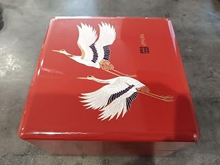 2段重 箱 朱鶴 おせち 正月 弁当箱