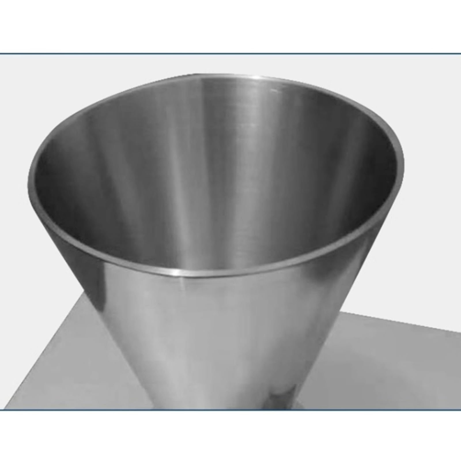 Tester gęstości objętościowej, naturalny wolumetr akumulacji z lejkiem stożkowym, wylot 30 mm, kubek pomiarowy 500 ml, miernik gęstości proszku ze stali nierdzewnej