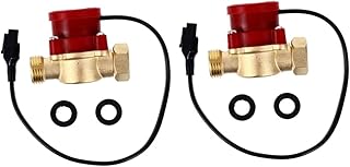 COLLBATH 2pcs Booster Pump Shower Pump Pipe Boosting Pump Water Sensor Adjustment Brass Pump Water Control Water Control Pump Water Heater Cast Copper Water Pump
