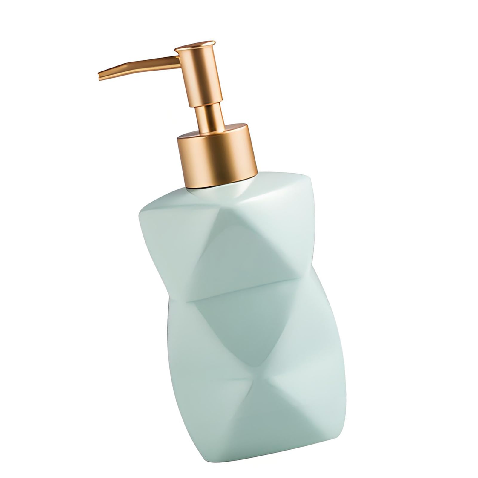 JSGHGDF Porcelain Soap Dispenser with Finger Friendly Pumps Ceramic Bottle Dispenser for Daily Use Not Fall Soap Container
