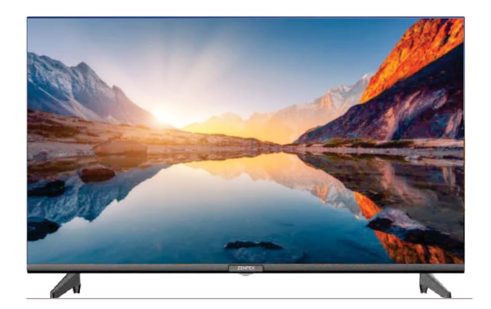 ZENPEX 108 cm (43 inches) Full HD Smart LED TV L4365 (Black