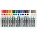 TULIP-33701 Fabric Paint Markers Rainbow 15 Pack, for Permanent Color on Fabric, Wood, Rocks