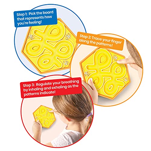 hand2mind Mindful Maze Garden Pack, Tactile Sensory Toys for Toddlers, Calm Down Corner Supplies, Mindfulness for Kids, Occupational Therapy Toys, Quiet Fidgets for Classroom, for Kids - Image 3