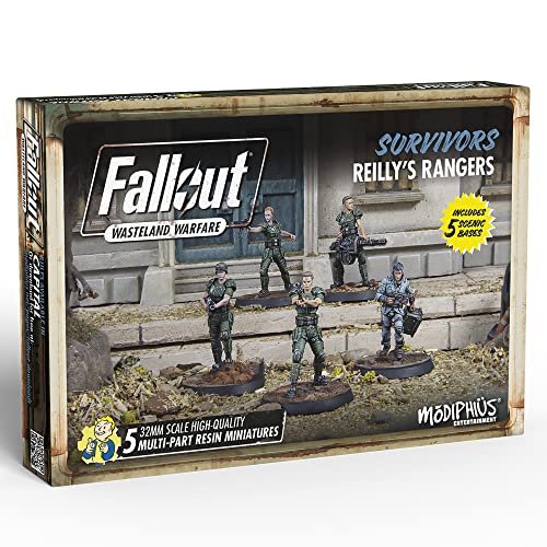 Figurines Fallout Wasteland Warfare Modiphius Survivors miniatures de collection