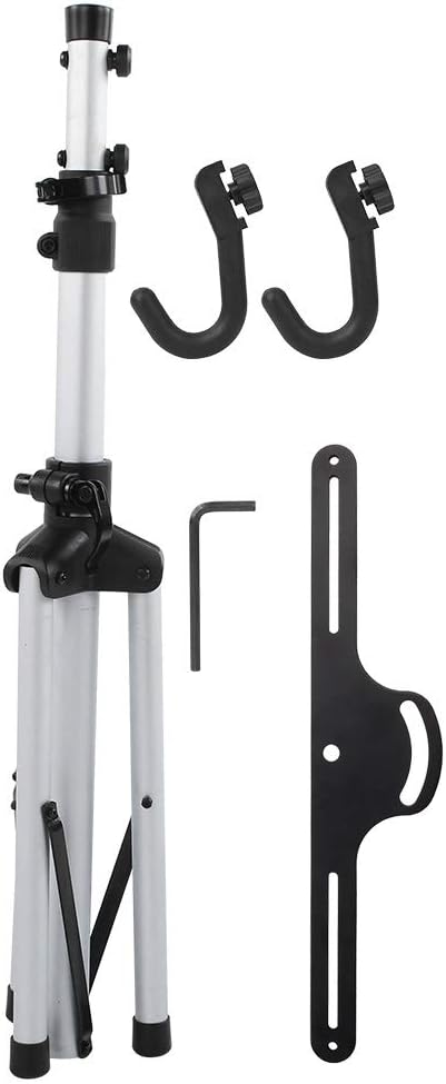 Holder, Repair Stand and Di Rack, Height with Non Slip Foot, Aluminum y l, for Road Parking and Mainnce