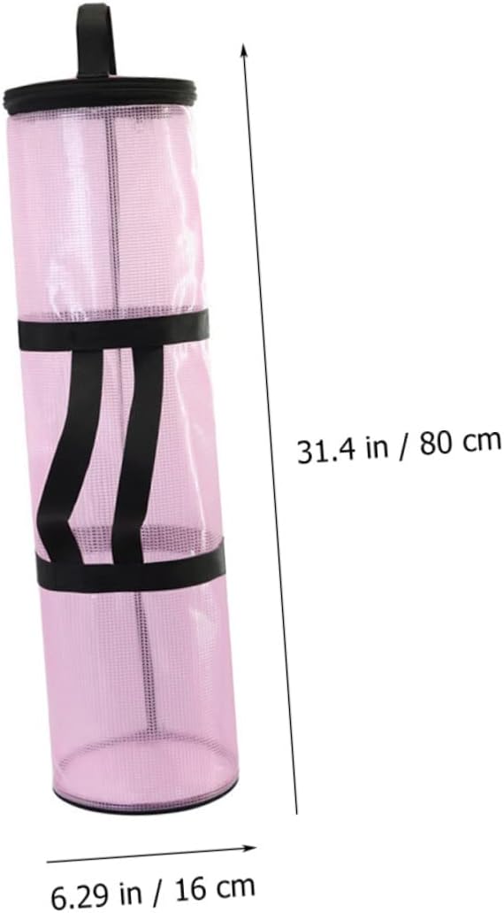 OHPHCALL 3pcs Handy Portable Storage Bag Cylindrical Xmas Holder Pouch for Candy Snacks Toys Holiday Accessory for Organizing