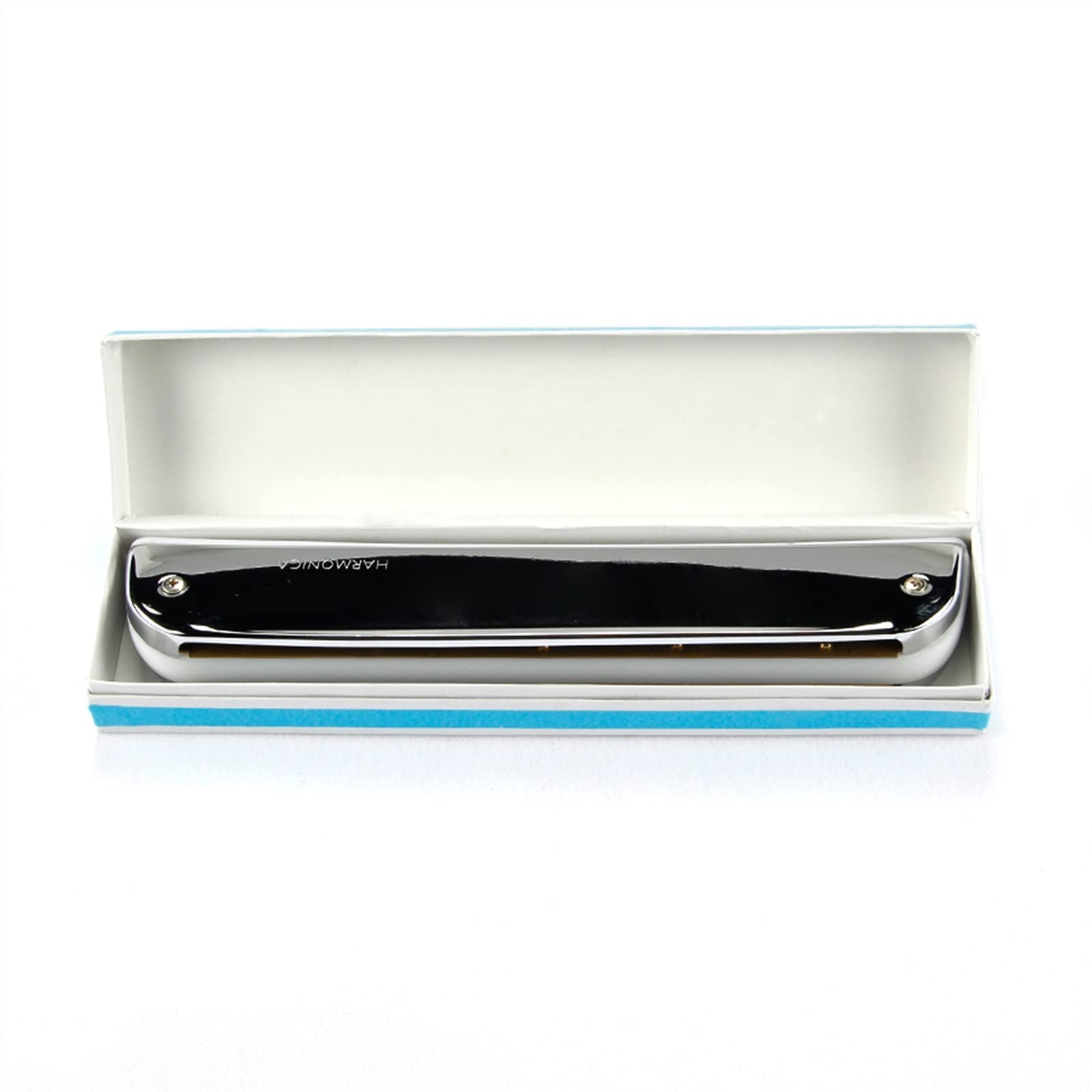 Standard Mundharmonikas Mundharmonika 24-Loch C-Ton Kupferplattenharmonika Musikinstrument Musikalisches Geschenk