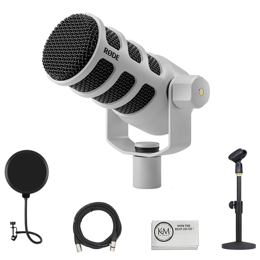 Amazon.com: Rode PodMic USB and XLR Dynamic Podcasting Microphone