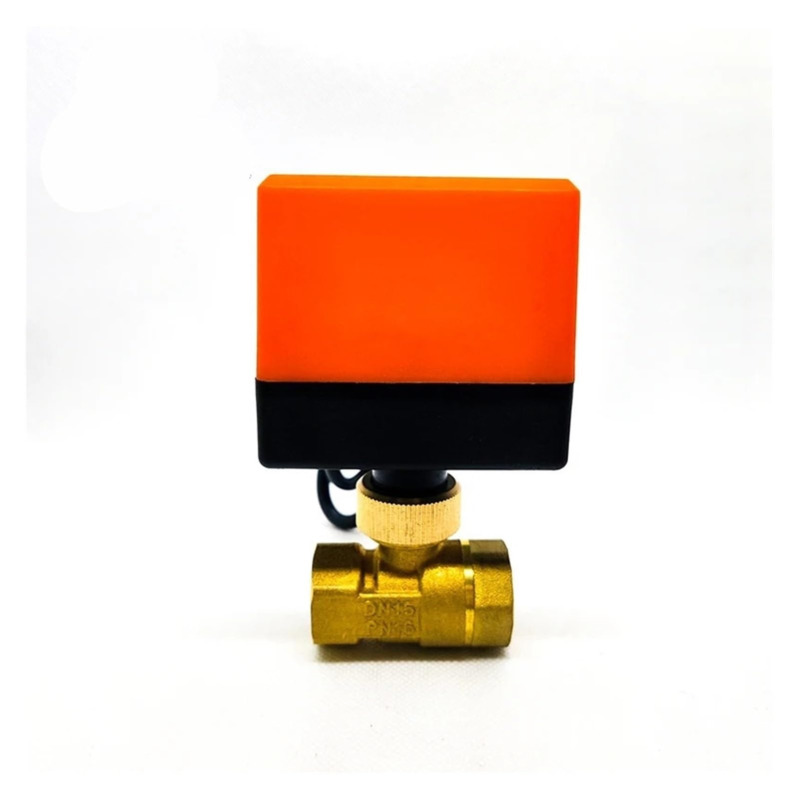 AOXIIUNNH 1/2" 3/4" 1" 1-1/4" 1-1/2" 2" Electric Ball Valve Brass Air Conditioning Floor Heating Solenoid Valve Two-Way AC220V DC24V DC12V(OneSize,12VDC)