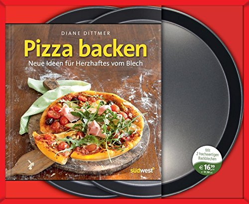 Pizza backen-Set: Neue Ideen für Herzhaftes vom Blech. Buch mit zwei Pizzablechen Pizza backen-Set: Neue Ideen für Herzhaftes vom Blech. Buch mit zwei Pizzablechen