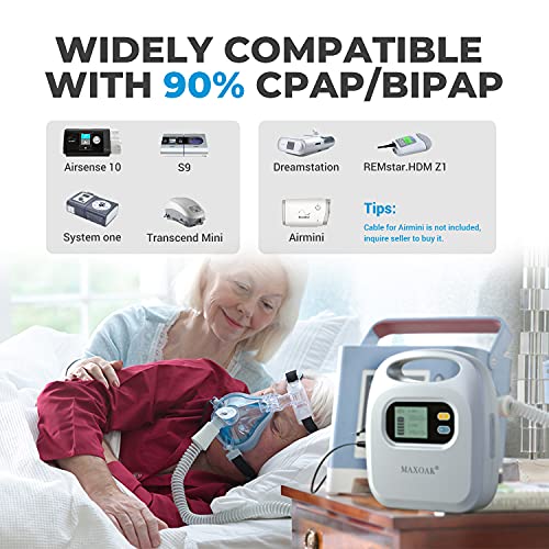 image for MAXOAK CPAP Battery Backup CPAP Power Bank Compatible with Airsense 10