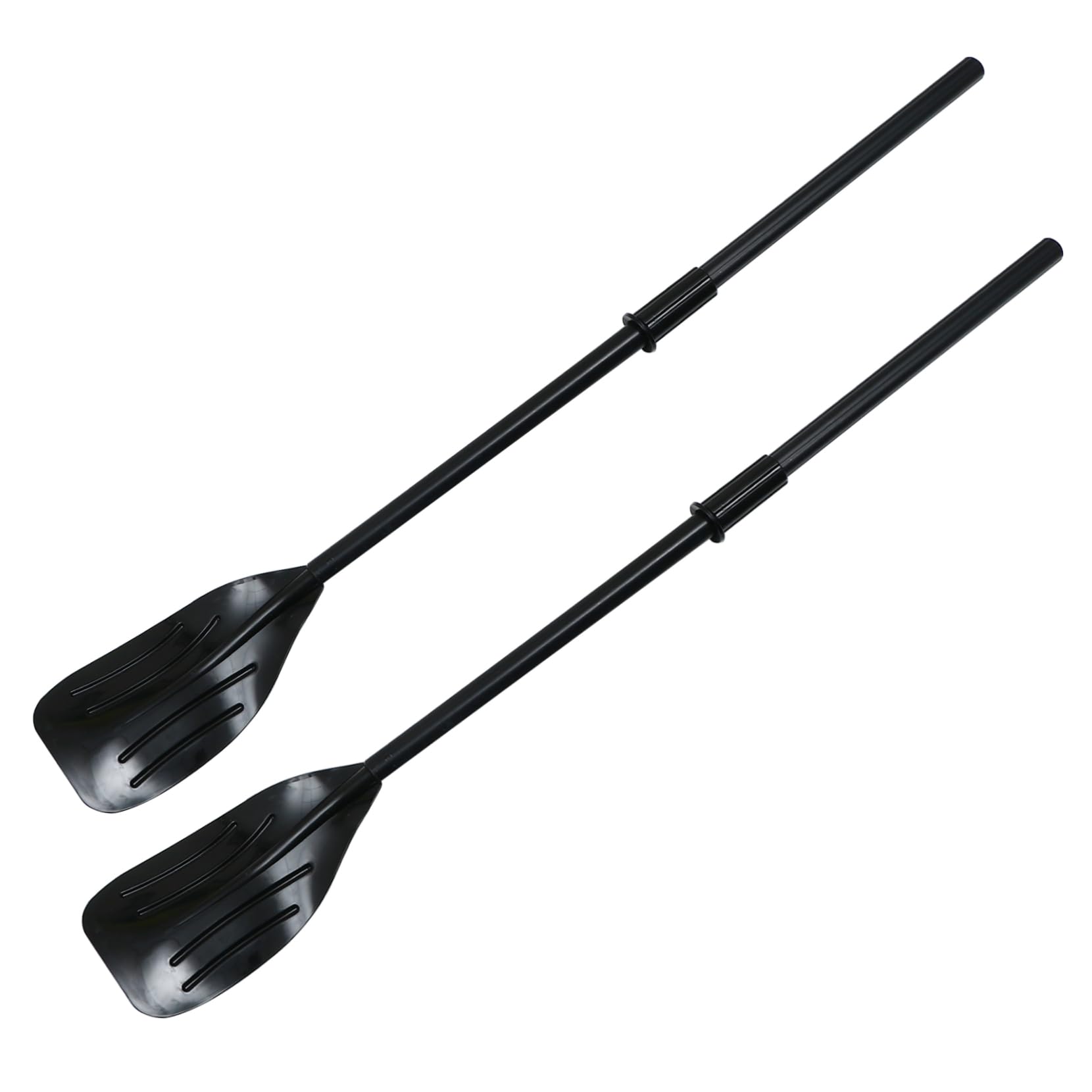 Toddmomy Professional Rowing Oars 2pcs/Set Easy to Carry Comfortable PVC Plastic for Kayak
