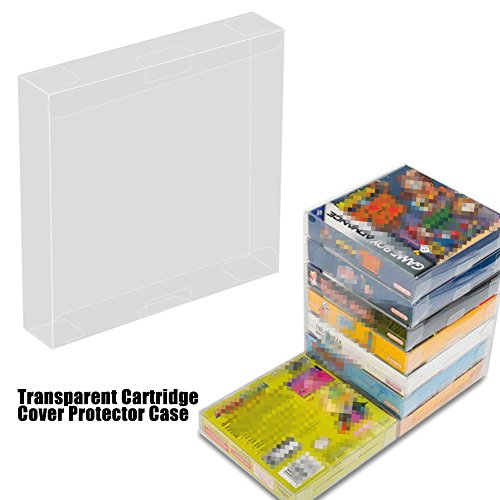 image for Zerone 10Pcs Cartridge Case Transparent Plastic Game Protective Case f