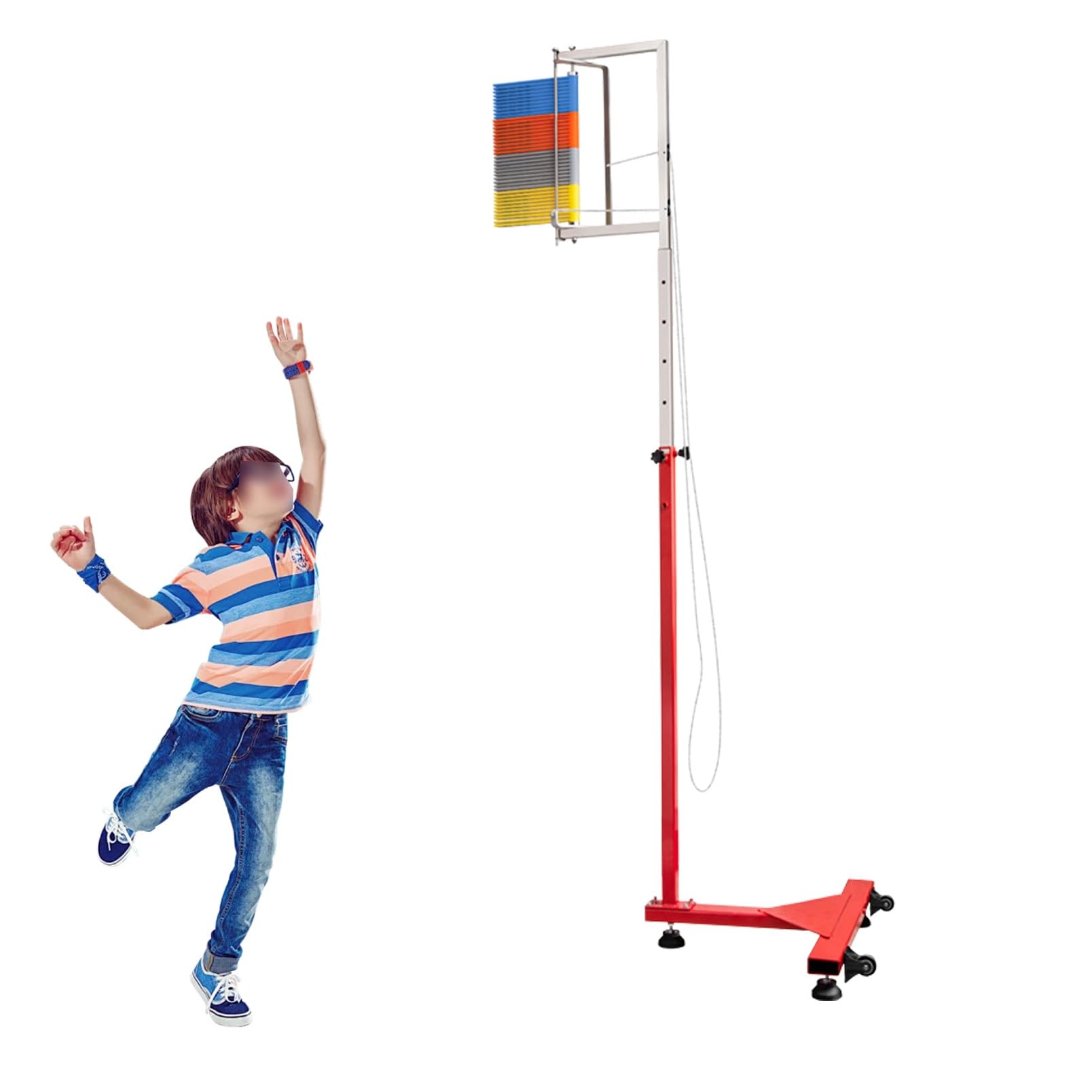 Tester per salto verticale, attrezzatura da allenamento per adulti, per allenamento fisico, strumento di misurazione
