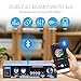 AK35 Bluetooth 5.0 Stereo Amplifier, 2.0 Channel Mini Audio Receiver, 30Wx2 Home HiFi Audio Amp with Bass/Treble Control for Home Theater, TV, Speakers, Car