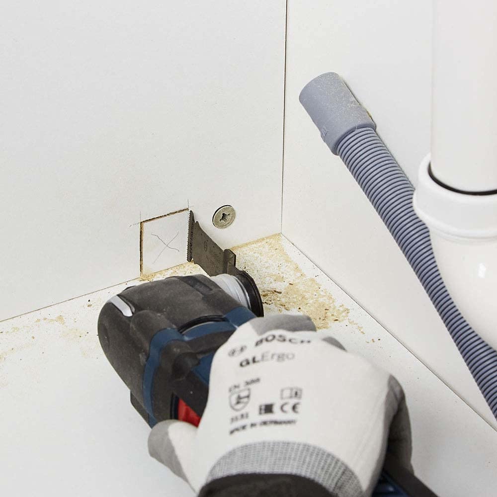 Bosch Professional: narzędzie wielofunkcyjne Multi-Cutter GOP 40-30 400 W & Bosch Accessories 4-CZĘŚCIOWY ZESTAW DO PODŁÓG I ZABUDOWY