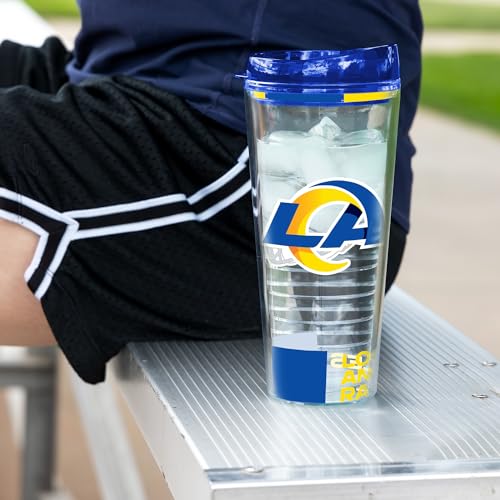 Image of Rico Industries NFL Football Double Wall Classic 16oz Or 20oz Tritan Tumbler W Lid