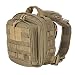 5.11 RUSH MOAB 6 Tactical Sling Pack Military Molle Backpack Bag, Style 56963, Sandstone