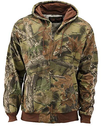 TrailCrest by Treel Men's Zip Up/Pullover Hoodie Sweatshirt, Stylish Camo Jacket, Outdoor Activities, Hunting, Casual Wear