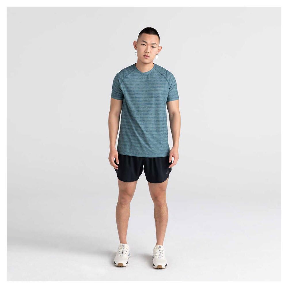 Saxx Underwear Co. Unisex Saxx Unterwäsche – Hightail 2N1 Run 12,7 cm Shorts für Herren, Graphit