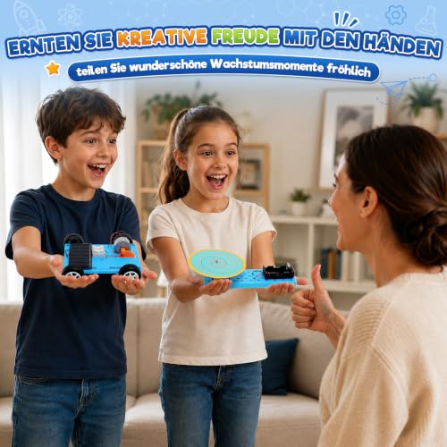 ADUSRIZ Experimente für Kinder 8+, Elektronik Bausatz, Elektrobaukasten für Kinder, STEM Physik, Elektronik Baukasten, Bausatz Kinder… – Ansicht 6
