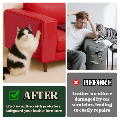 18 PCS Cat Scratch Protector Sheets