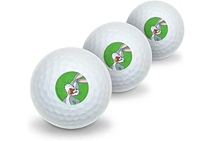 GRAPHICS & MORE Looney Tunes Bugs Bunny Novelty Golf Balls 3 Pack:...