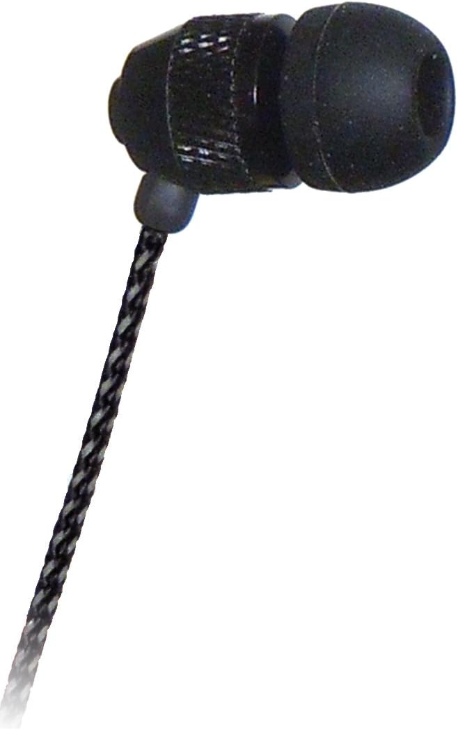 Far End Gear Short Buds 15" Cord Single in-Ear Stereo-to-Mono Earbud for Clip-on Music Players