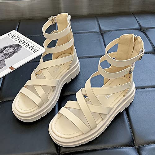 Sandali da donna Breathe Peep Toe Summer Gladiator...