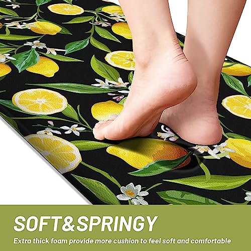 Fyathm Kitchen Mats, Lemon Kitchen Mats For Floor thumb #3