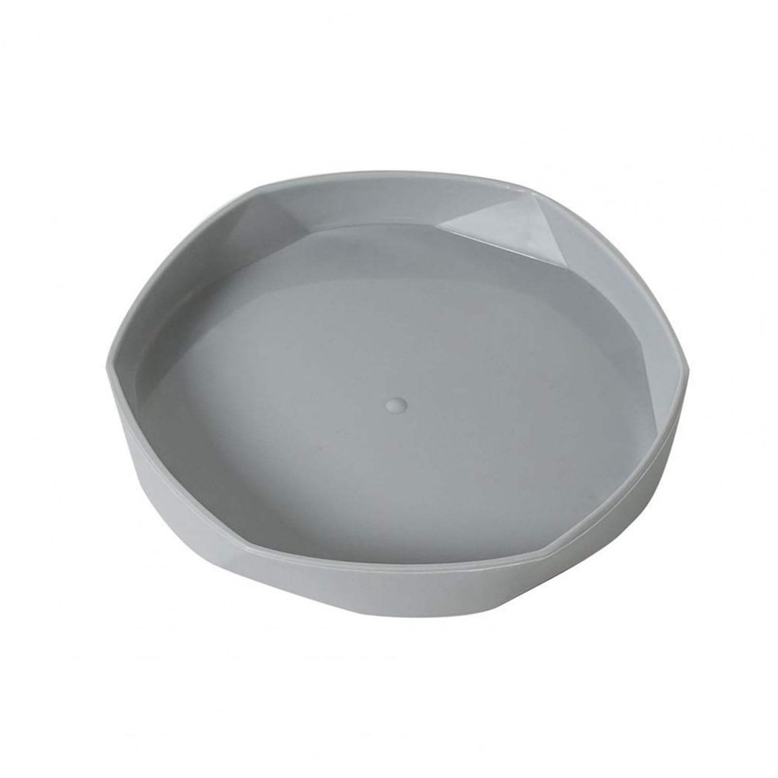ZENY896V Plant Trays Flower Pot Saucer Nordic Style Fashionable Planter Drip Tray Garden(Gris,Large)
