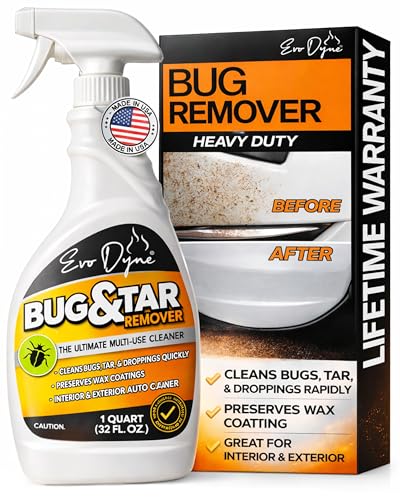 Evo Dyne Bug Remover 32 oz Car Cleaner Removes Tar, Sap & Gr...