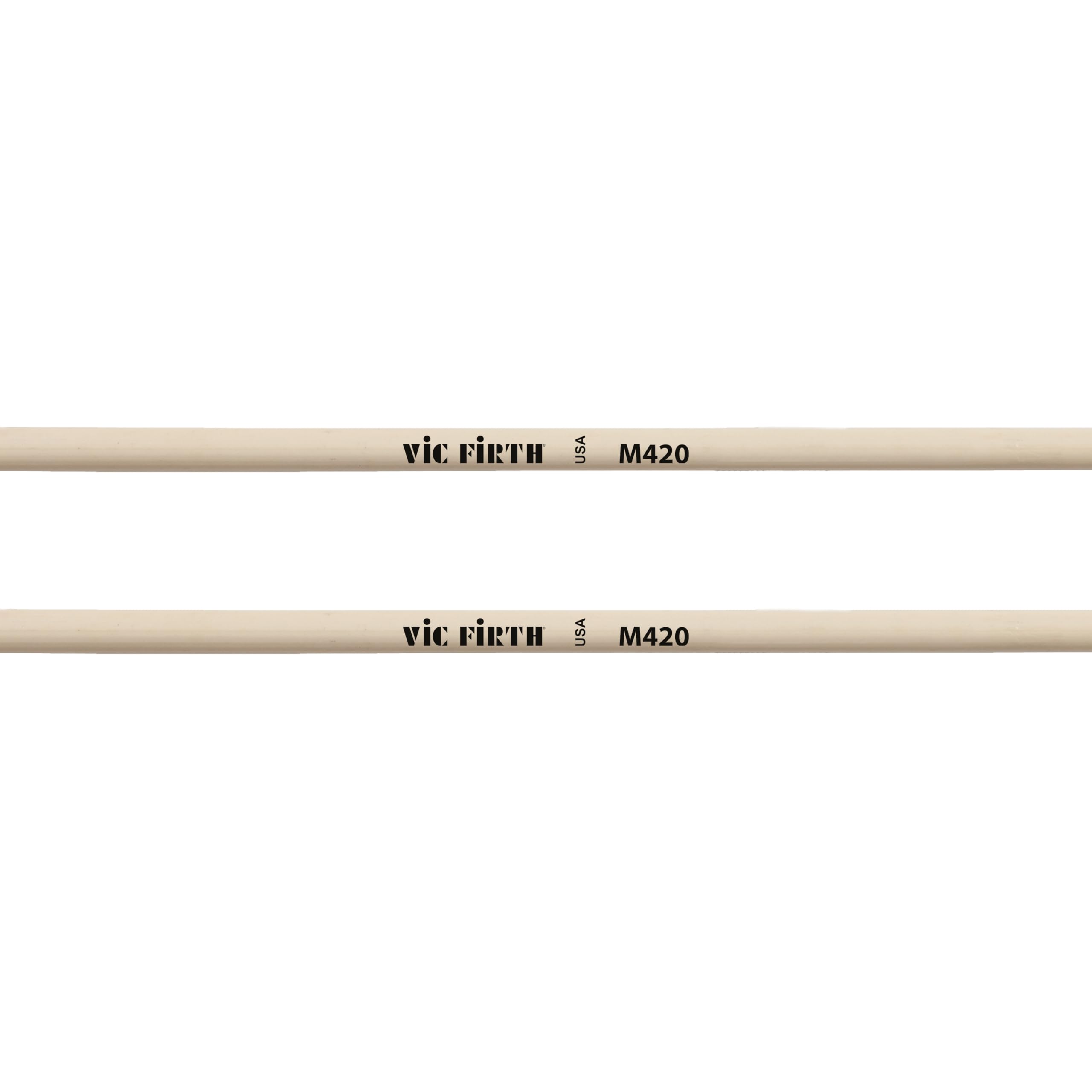 Vic Firth Articulate Series Keyboard Mallet, 3/4-Inch Acetyl, Round (M420)