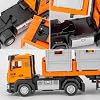 BDTCTK Parent-Child Interactive Toddler Truck Toy - Large Transport Container Model with Sound & Light, Pull-Back Design + Storage & Food Props, for Kids Boys Girls Ages 3+